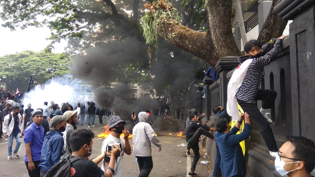 Demo Omnibus Law Di Kota Malang