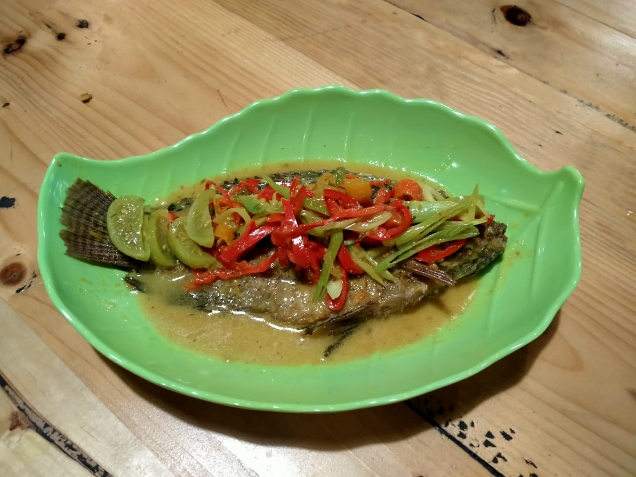 Olahan Ikan Nila di Warung Ayam Bakar Lientang Kepanjen
