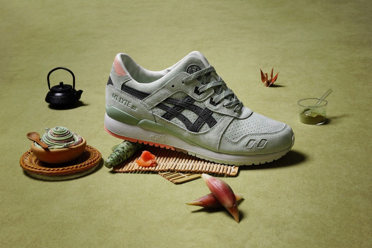 END x Asics Gel Lyte III Wasabi