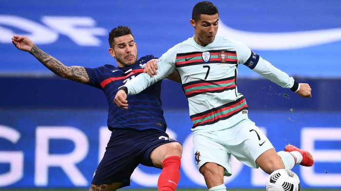 Laga Perancis Vs Portugal