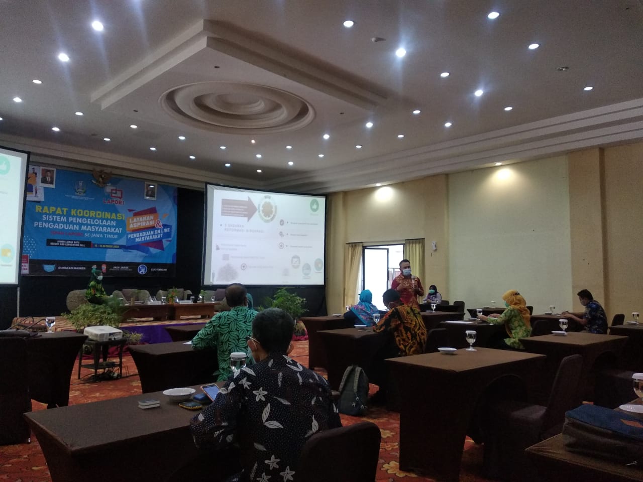 Rakor Sp4n Lapor Se Jawa Timur Yang Digelar Di Kota Batu