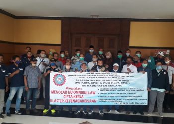 Spsi Kabupaten Malang Tolak Omnibus Law