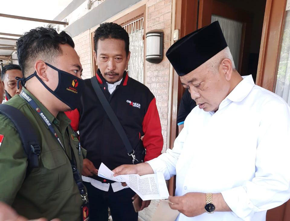 Sanusi Terima Surat Peringatan Dari Bawaslu