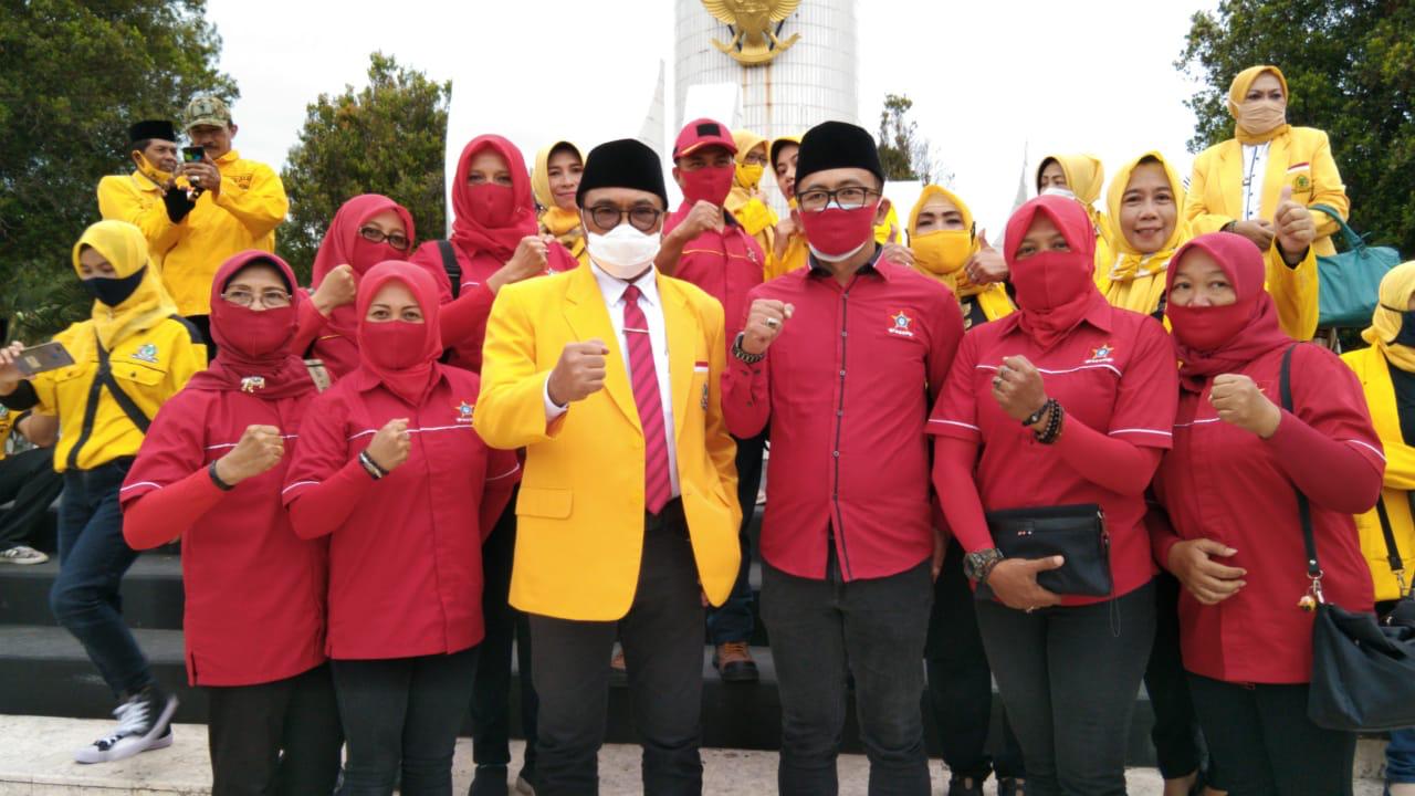 Soksi Kota Malang Dan Golkar Usai Melakukan Tabur Bunga