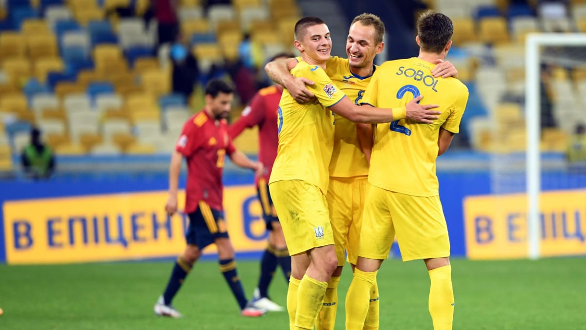 Spanyol Kalah Atas Ukraina