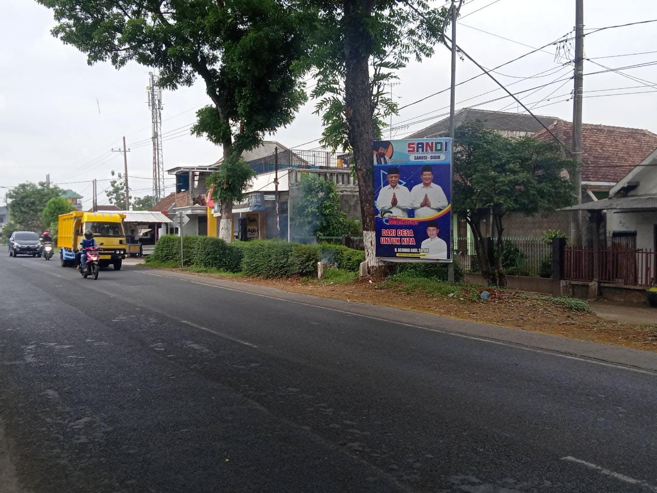 Baliho Sandi Di Ruas Jalan Kabupaten Malang