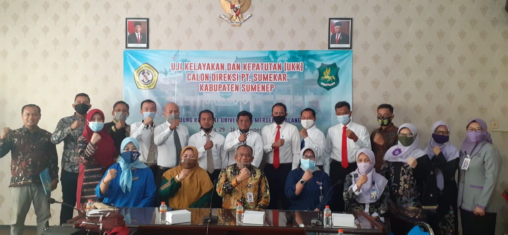 LPK UNMER Malang Selenggarakan UKK Calon Direksi PT. Sumekar