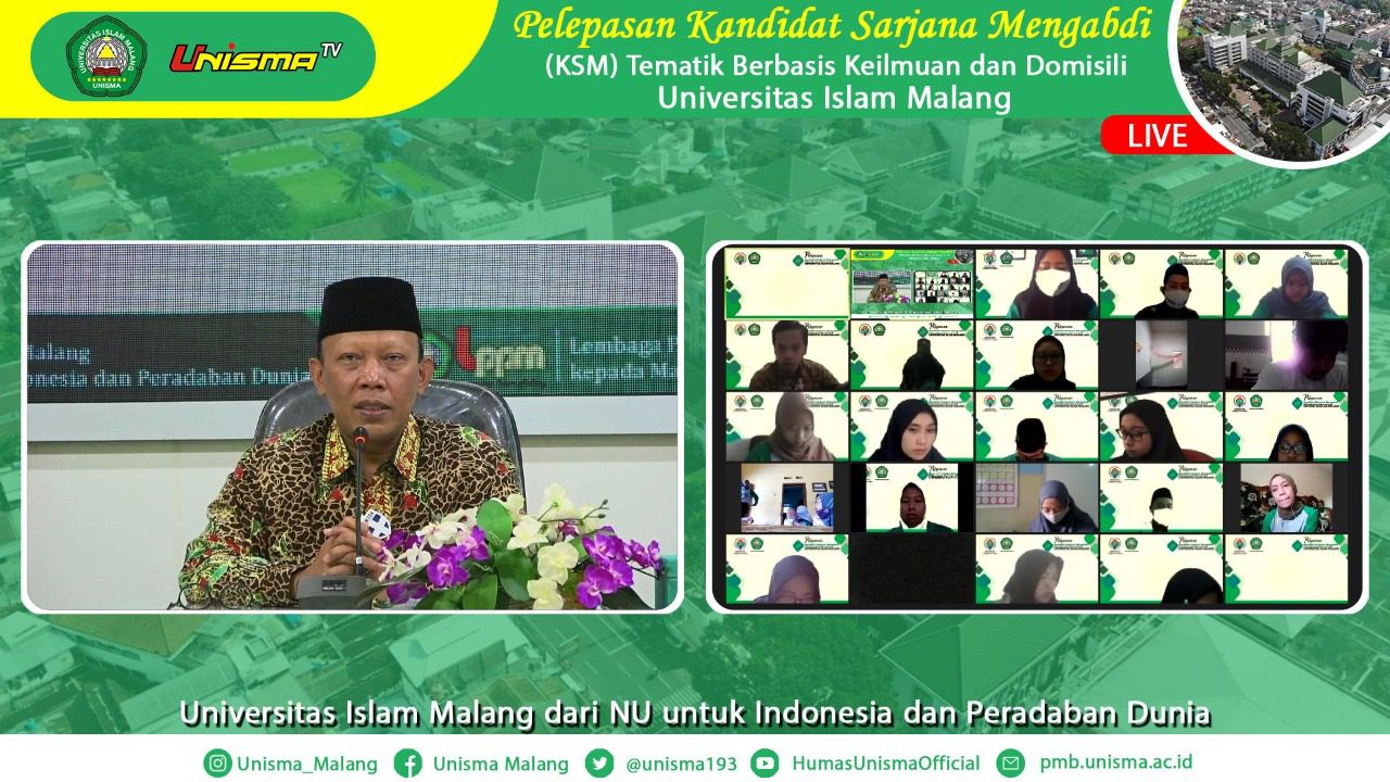 Unisma Lepas 839 Mahasiswa Kandidat Sarjana Mengabdi - UNIVERSITAS ISLAM MALANG