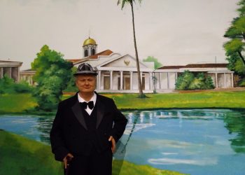 PerdanPatung lilin Menteri Britania Raya di The Legend Star Jatim Park