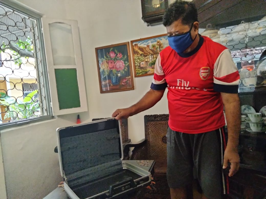 Rudi, pemilik Rumah Mbah Ndut