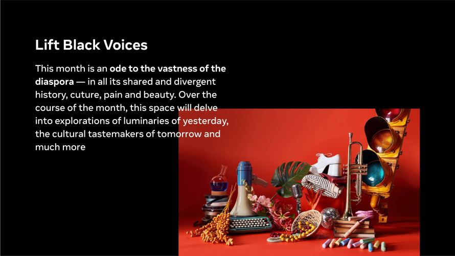 Lift Black Voices graphic
