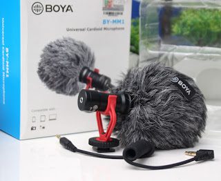 Jual Microphone Kamera Boya Shotgun