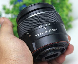 Lensa Kit Sony 18-55mm SAM Bekas