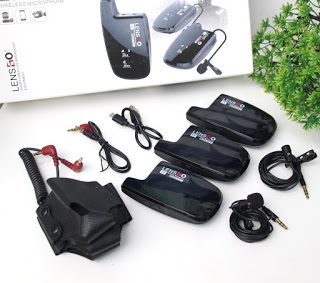 Lensgo LWM-308C Double Dual Wireless Microphone