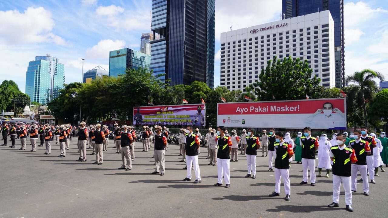 Polri Dukung Pemerintah Dalam Melaksanakan Tracing dan Vaksinasi COVID-19