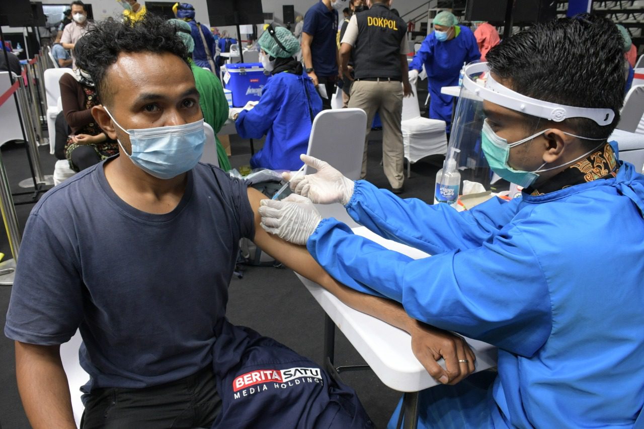 Sebanyak 5.512 Jurnalis Ditargetkan Terima Vaksin COVID-19