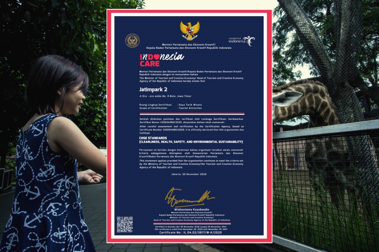 Sertifikat Chse Jatimpark 2