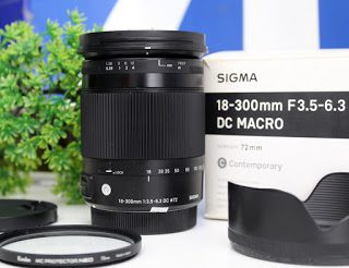 Sigma C 18-300mm f3.5-6.3 DC Macro Bekas