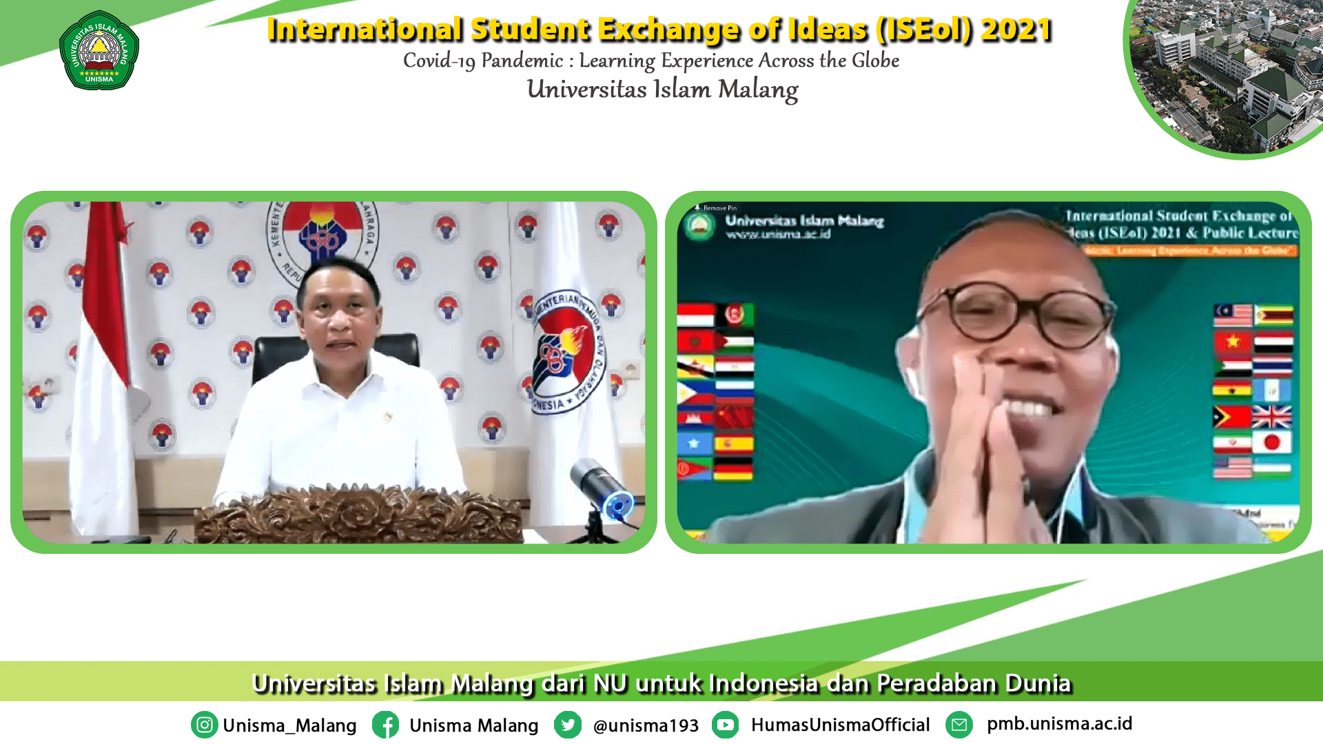 Mahasiswa dari 28 Negara Bertukar Ide di Ajang ISEoI Unisma - UNIVERSITAS ISLAM MALANG