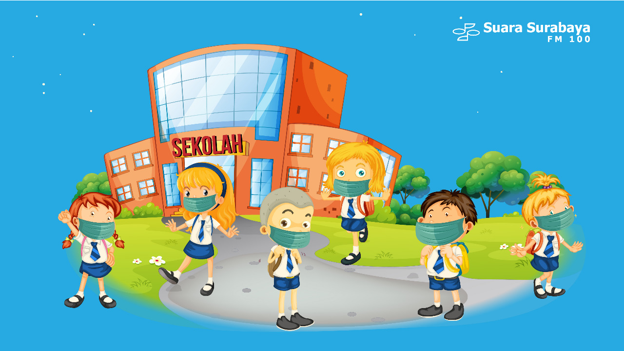 Sekolah Tatap Muka di Surabaya Dilaksanakan Juli, Bertepatan Penerimaan Siswa Baru