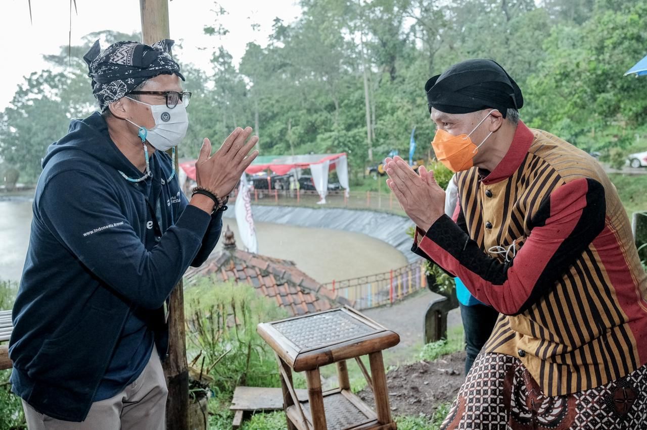 Siaran Pers : Menparekraf Optimistis Desa Wisata Jadi Pandemic Winner bagi Kebangkitan Parekraf - PEDULI COVID19