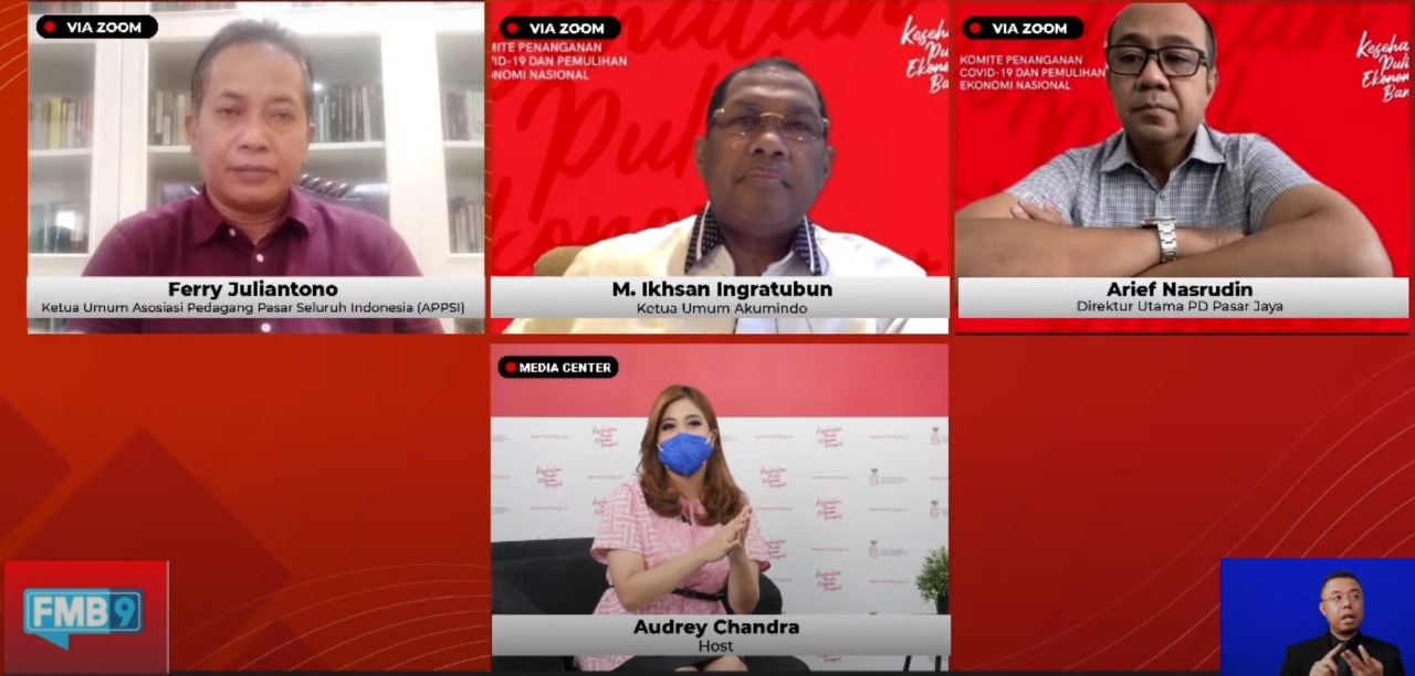 Vaksinasi Pedagang Pasar, Tumbuhkan Lagi Rasa Aman Belanja di Pasar  - Berita Terkini