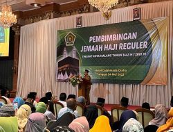 Berikan Bekal Jemaah Haji, Wali Kota Sutiaji Pesan Doa untuk Kota Malang