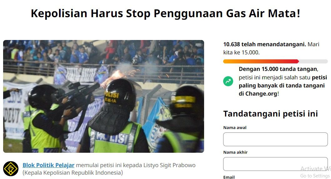 Tragedi Kanjuruhan Gaa Aie Mata
