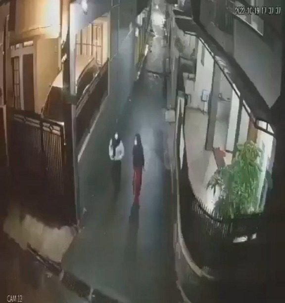 Anak ngaji penusukan Cimahi ke rumah berdarah CCTV Twitter