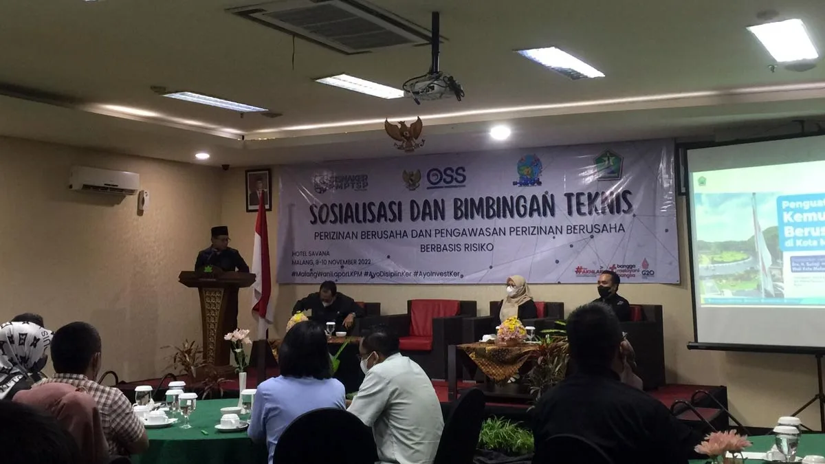 Sosialisasi dan Bimbingan Teknis Disnaker Kota Malang (Blok-a.com/Putu Ayu Pratama S)