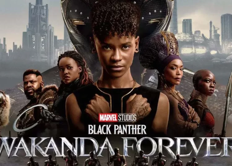 Poster film Black Panther 2: Wakanda Forever (ist)