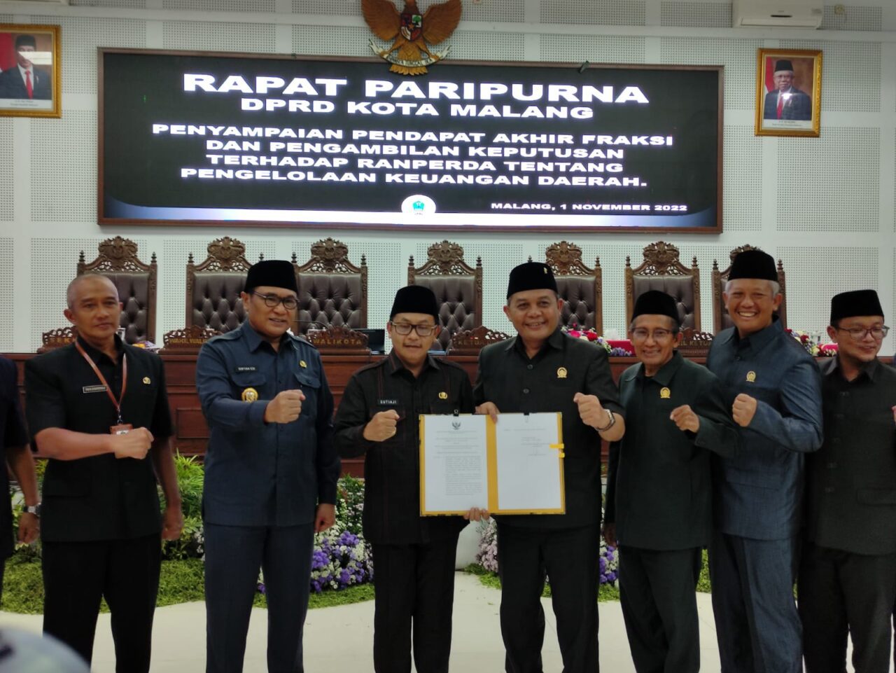 Pandangan Sejumlah Fraksi Tentang Ranperda PKD Kota Malang