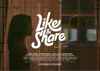 Poster film Like & Share karya Gina S. Noer (ist)