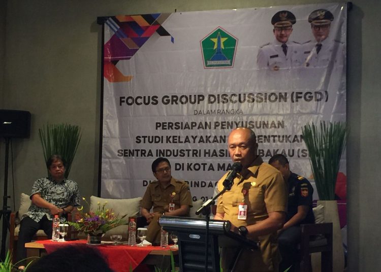 Caption : Focus Group Discussion Diskopindag di Hotel Atria Kota Malang (Blok-a.com / Putu Ayu Pratama S)