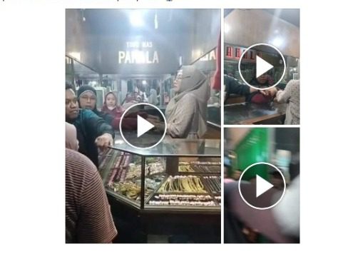 Viral, Ini Video Terduga Pencuri Kalung Emas Wanita di Pasar Kepanjen