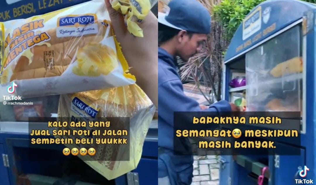 penjual sari roti keliling