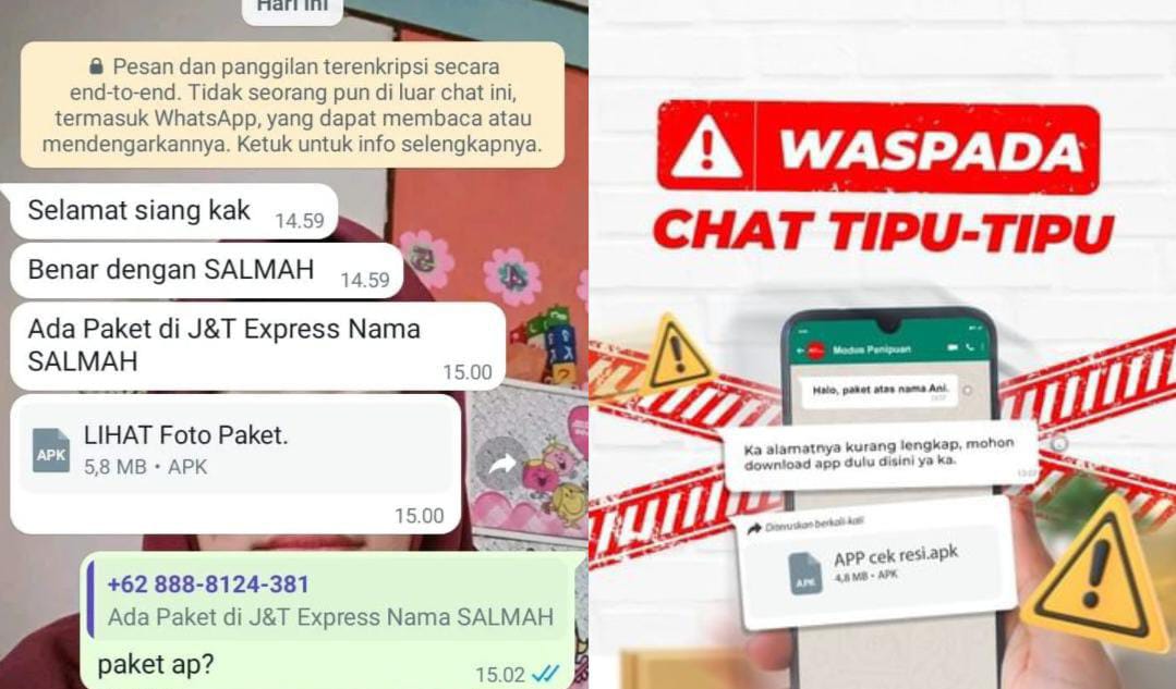 penipuan berkedok kurir