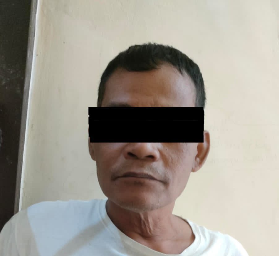 Pelaku pencurian alat pertanian paruh baya di Kromengan Kabupaten Malang (Humas Polres Malang for blok-a.com)