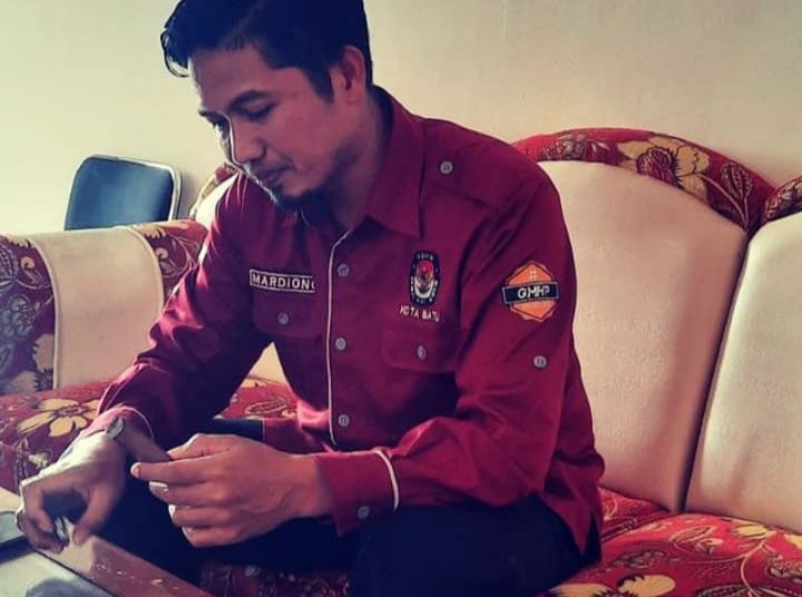 Caption: PJ Wali Kota Batu, Aries Agung Paiwei, akomodir keluhan KPU terkait belum adanya gudang menjelang pelaksanaan Pemilu 2024. Selasa (24/1/2023). (Doi / blok-a.com)