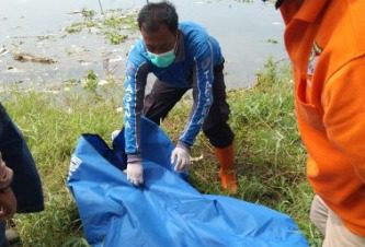 Anak hanyut Singosari jenazahnya diduga ditemukan di Sumberpucung Kabupaten Malang (dok. Polsek Sumberpucung for blok-a.com)