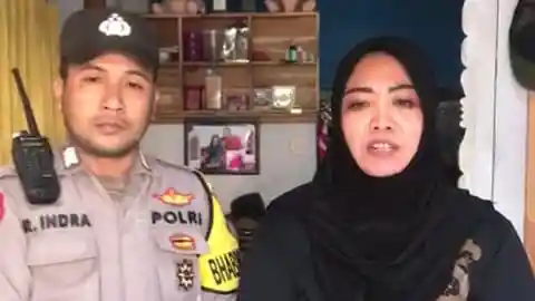 Pembuat video penculikan anak di Probolinggo yang hoaks, Wigati (Whatsapp Grup)