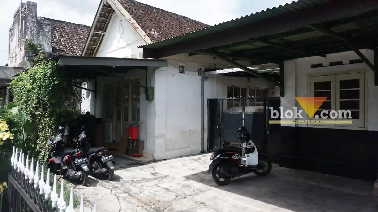 KP pencurian motor, Jalan Arief Rahman Hakim, Klojen, Selasa (14/2/2023) (blok-a/Helen)