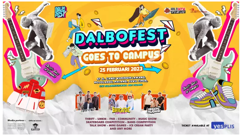 Poster Dalbofest Goes to Campus Malang (dok. Dalbofes)