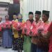 PAC PDIP Blimbingsari bagikan puluhan paket Sembako kepada warga di Dusun Krajan RT 02 RW 04 Desa Kaligung.