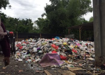 Ilustrasi sampah di wilayah Kabupaten Malang (Blok-a.com / Putu Ayu Pratama S)