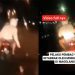 Tangkapan layar video terduga pelaku pembacokan di Magelang ditabrak mobil. (Twitter)