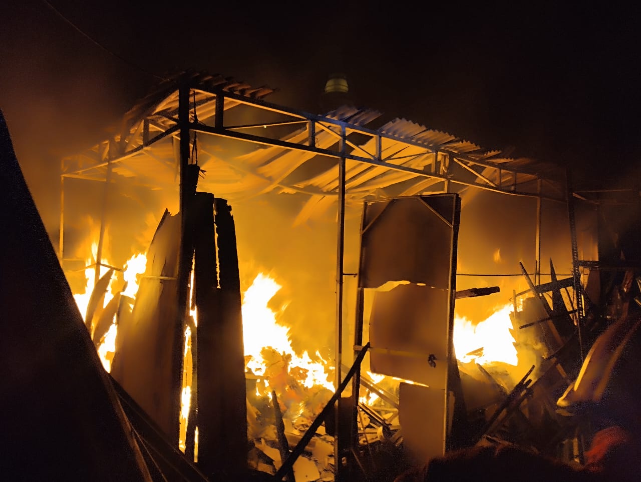Tempat Konveksi di Jodipan Kota Malang Terbakar, Pemilik Rugi Rp 50 Juta
