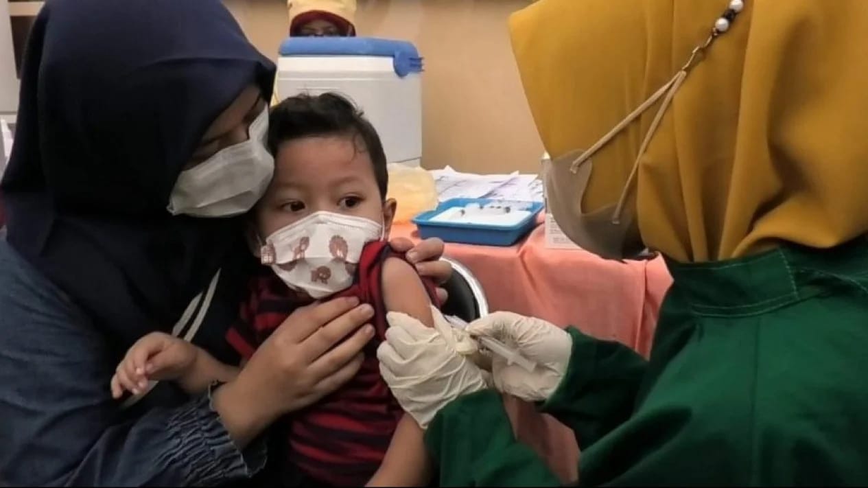 Caption : Dinas Kesehatan: Penambahan Vaksin Bagi Balita(Sumber : Google pict)