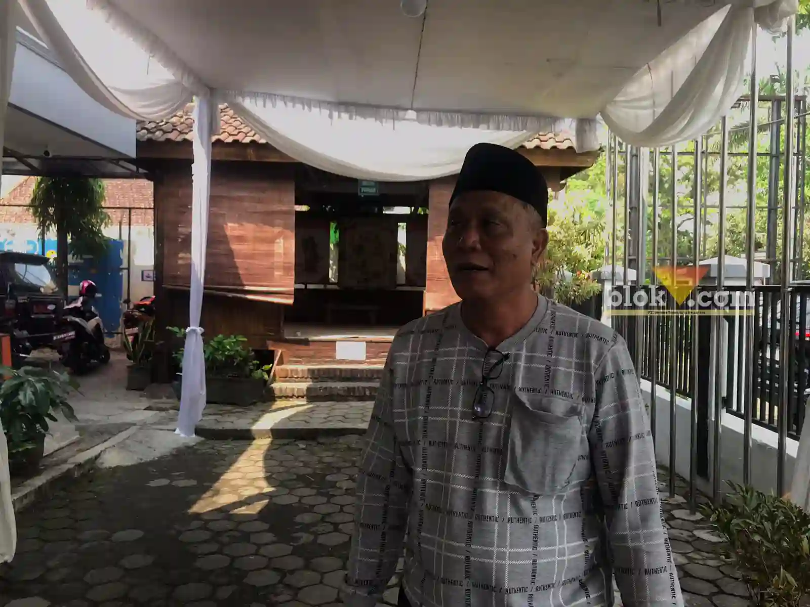 Ketua DPD Nasdem Kota Malang, Hanan Jalil ditemui blok-a.com, Rabu (3/5/2023) (blok-a/bob)
