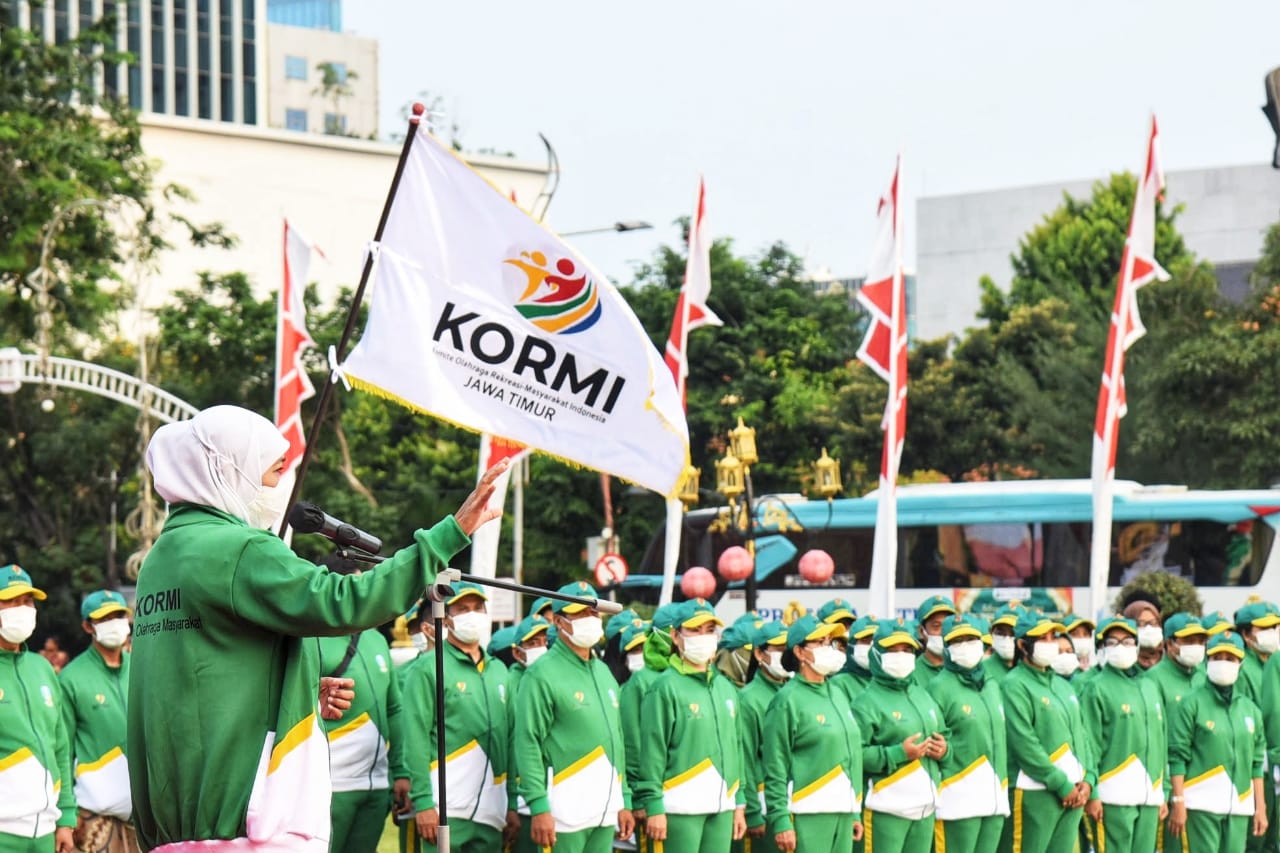 Komite Olahraga Masyarakat Indonesia (KORMI) Jawa Timur.